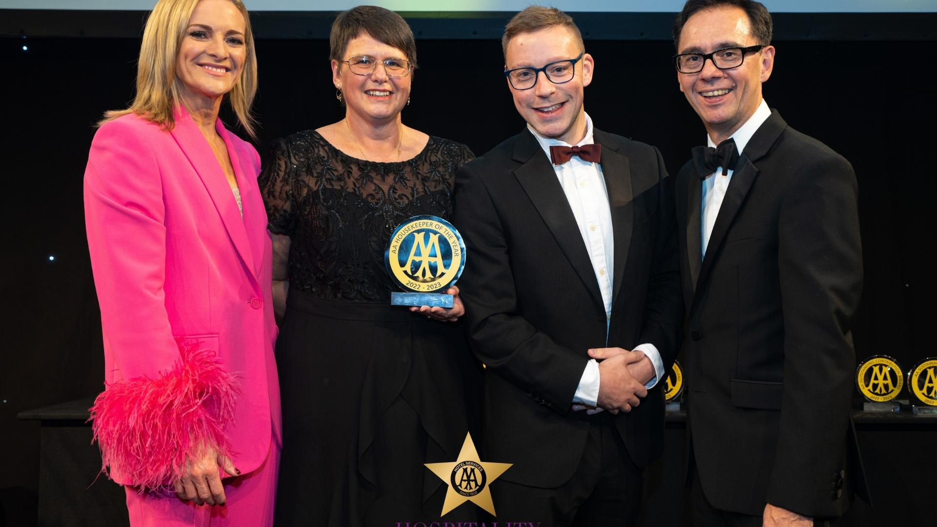 Rockliffe Hall’s Executive Housekeeper wins in The AA Hospitality Awards