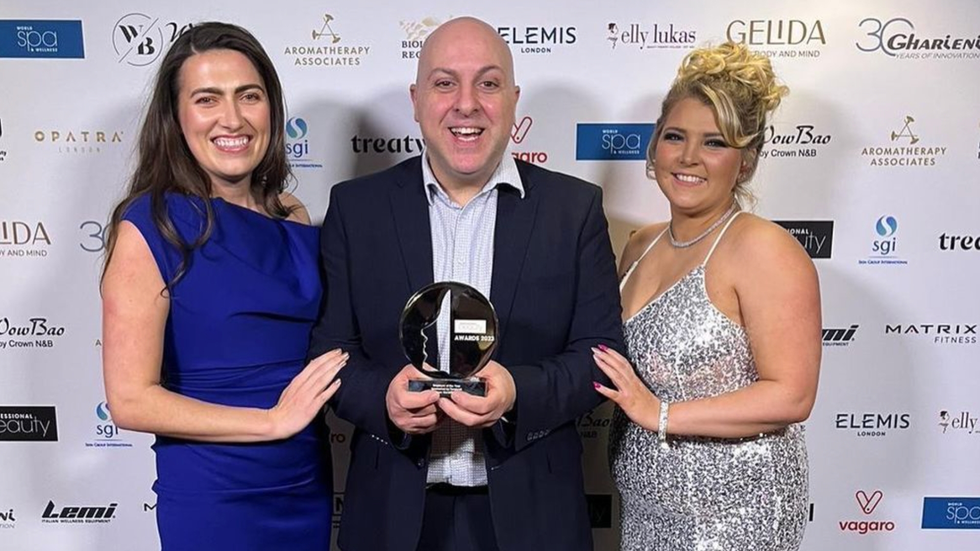 Rockliffe Hall Spa wins Employer of the Year at the Professional Beauty Awards 2023