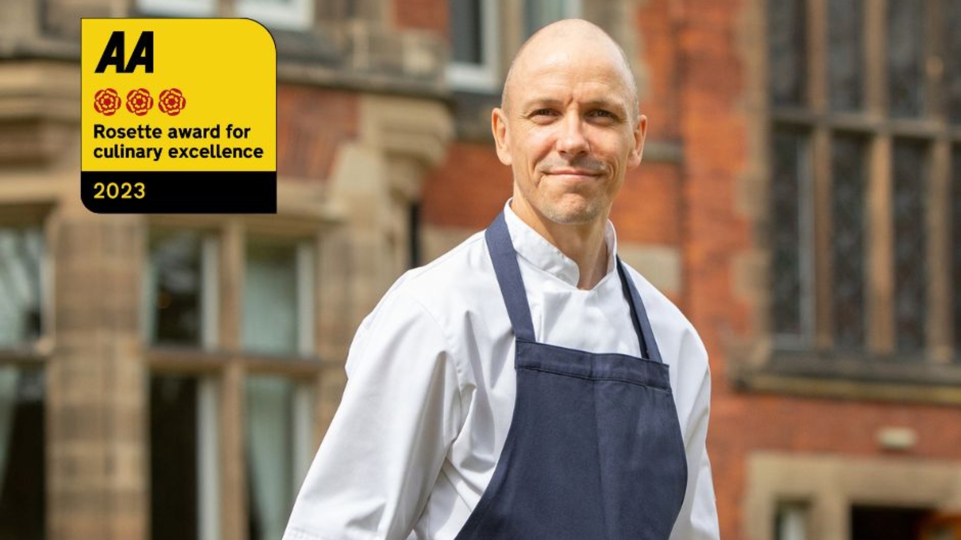 Orangery Head Chef achieves 3AA Rosettes