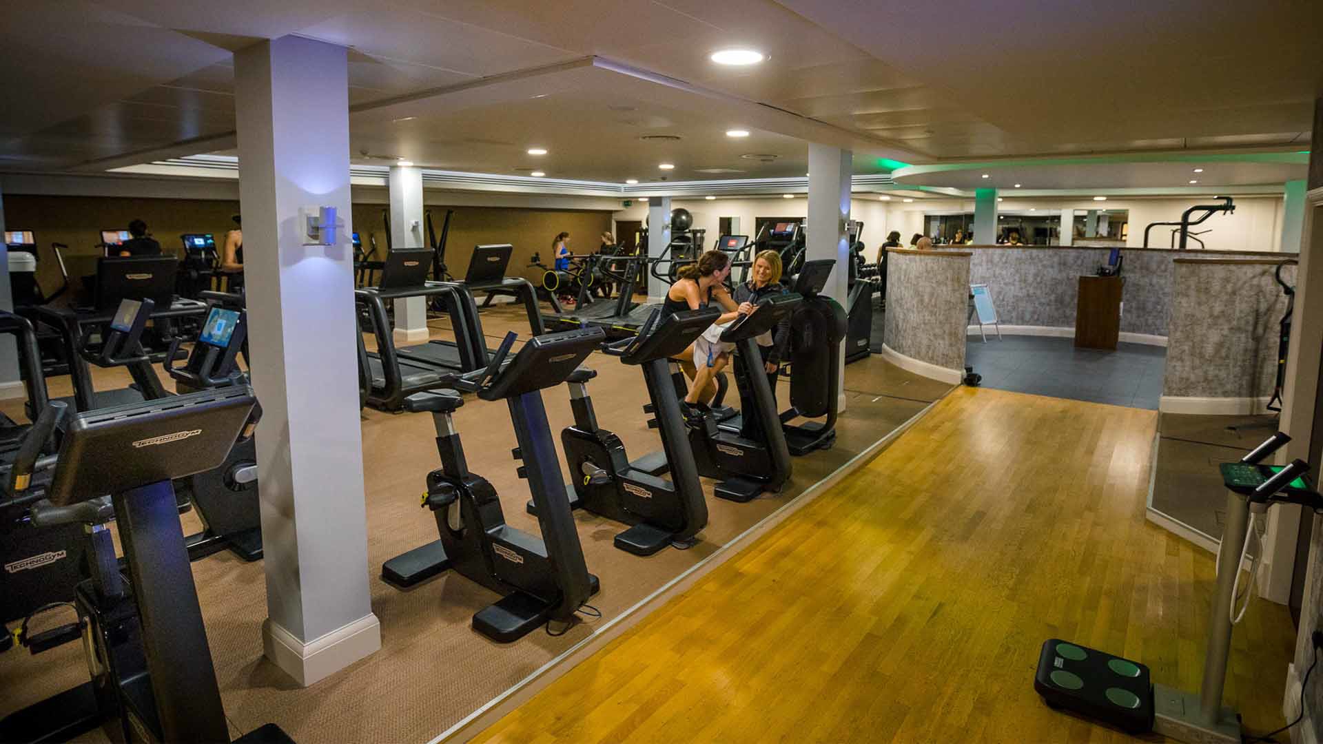 Rockliffe Hall’s Gym gets New Year Makeover